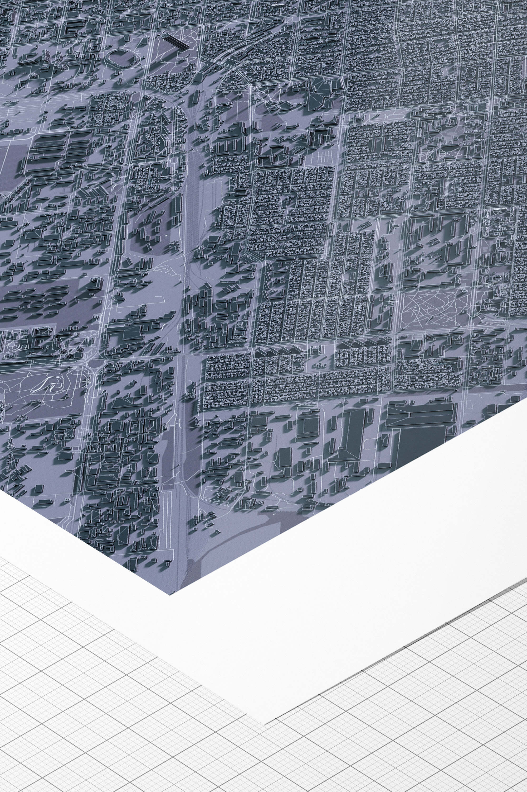 Якісний друк на папері hahnemuhle 3д мапи Черкаси