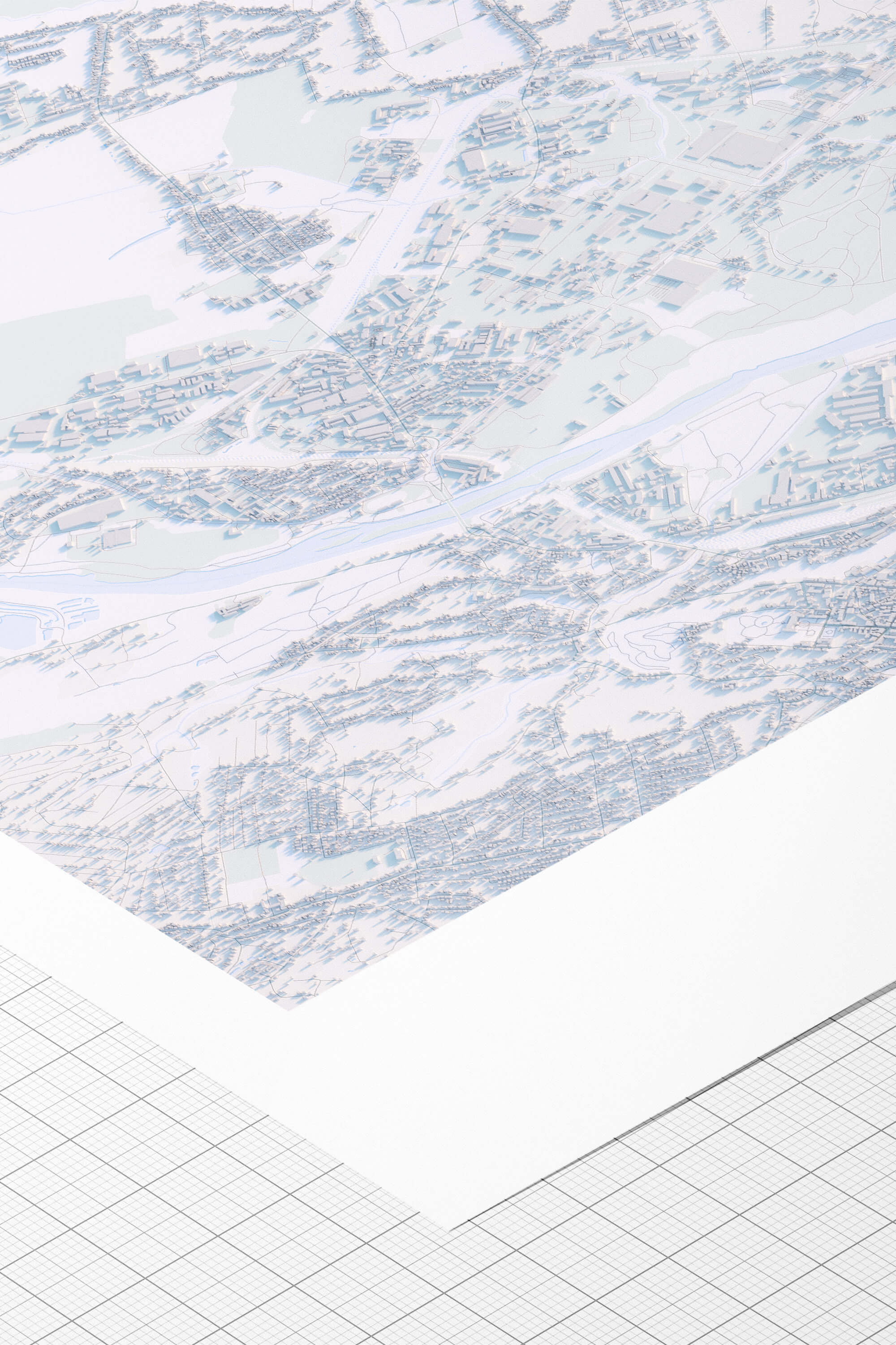 Преміум друк на папері hahnemuhle glossy 3д мапи Чернівці