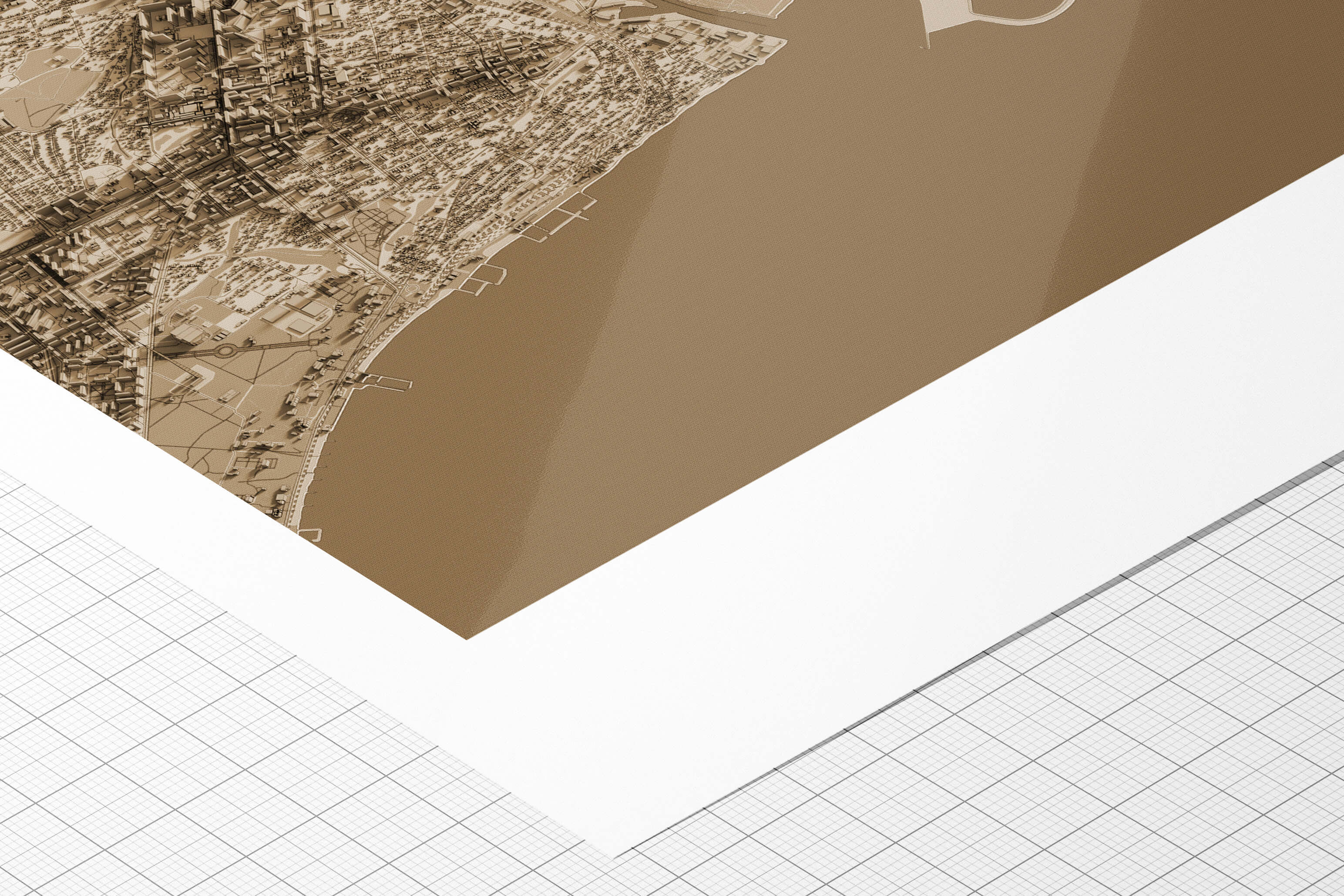 Преміум друк на папері hahnemuhle Fine Art 3д картини Маріуполя