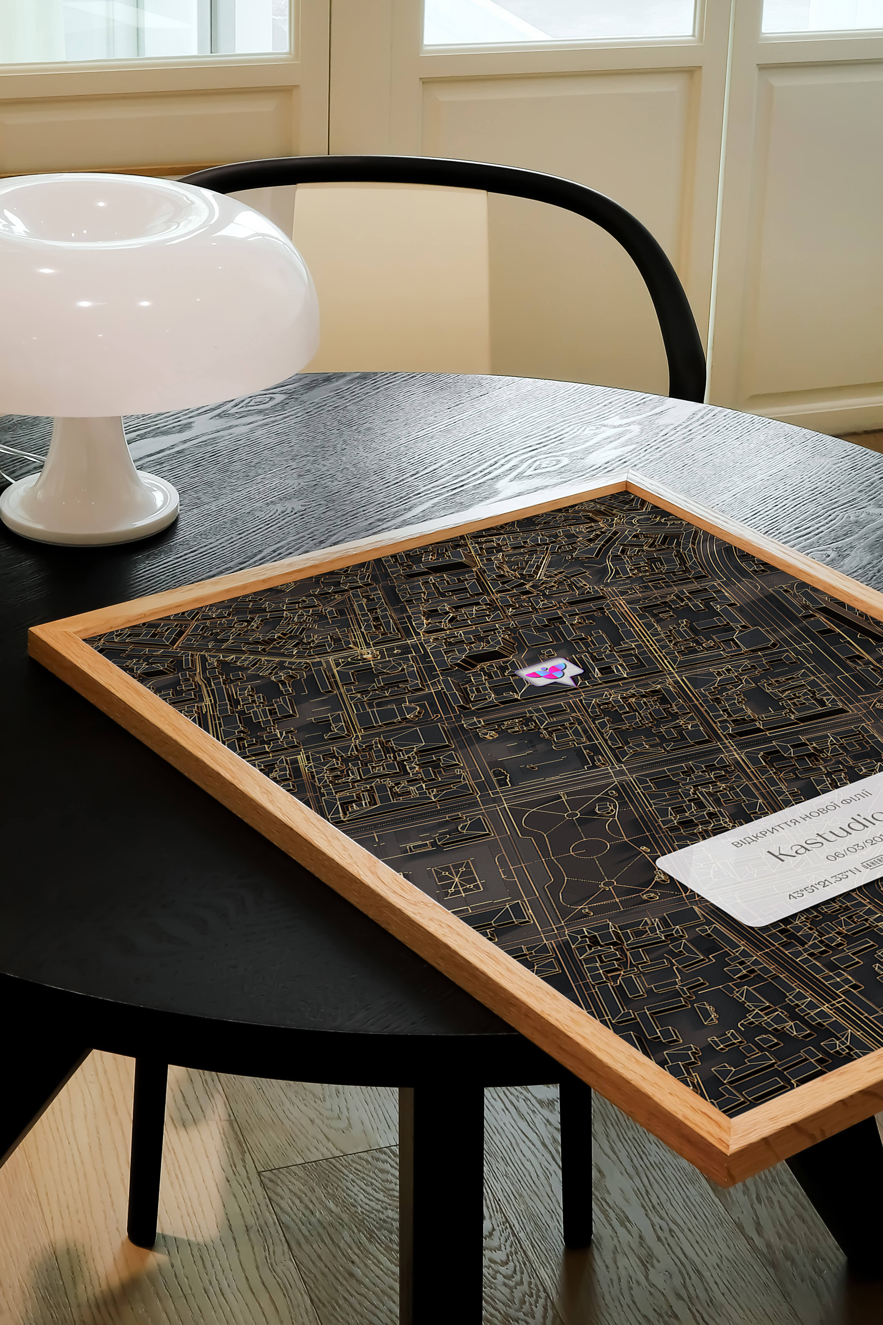 Мінімапа "Відкриття нової філії" - стиль "Нічне місто" | Мінімапа