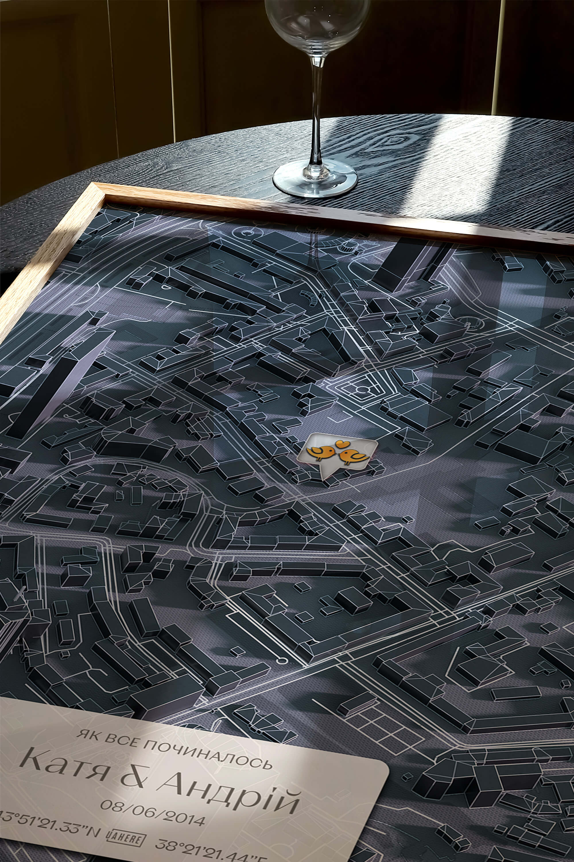 Мінімапа "Як все починалось" - стиль "Графітовий" | UAHERE