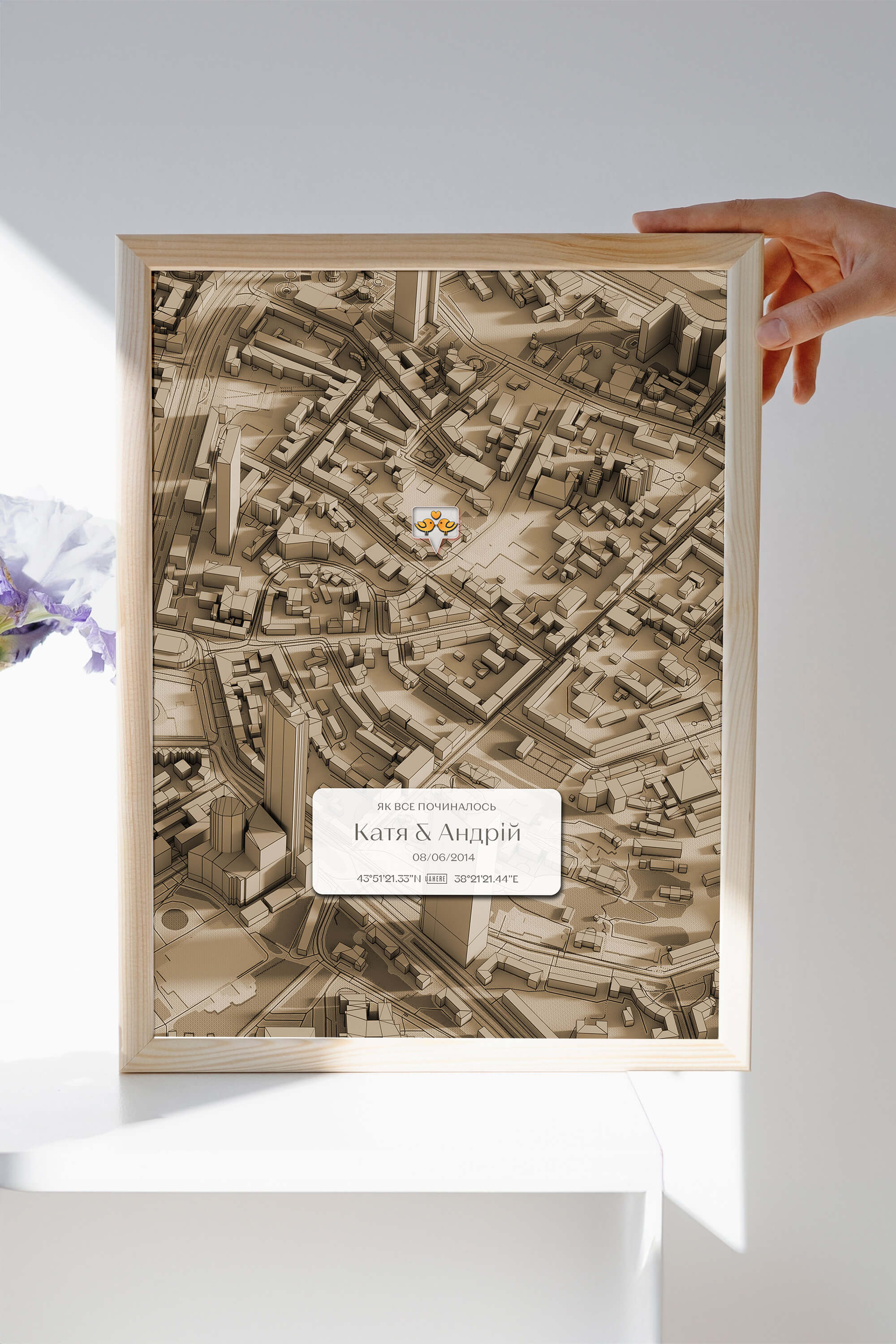 Мінімапа "Як все починалось" - стиль "Сепія" | UAHERE