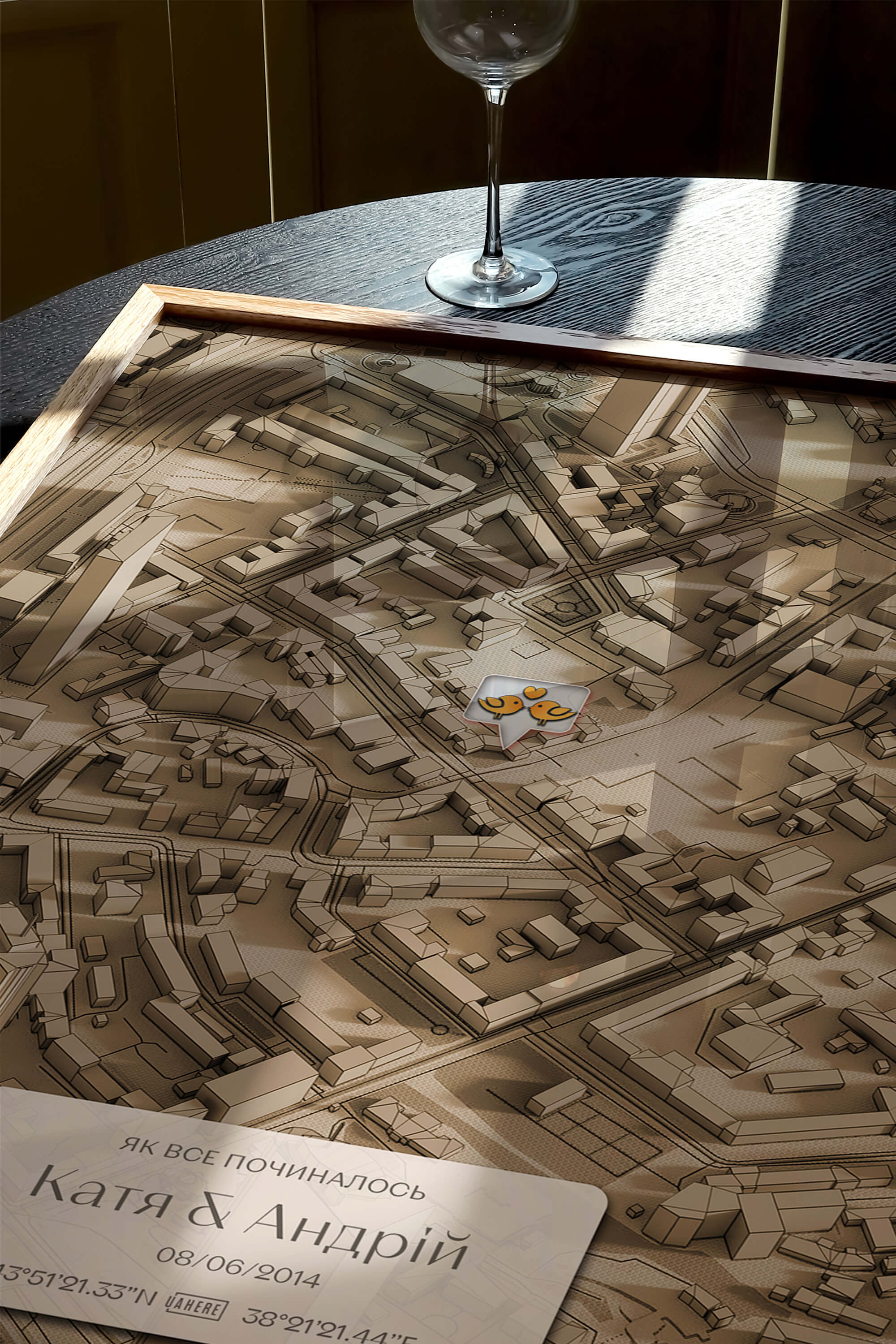 Мінімапа "Як все починалось" - стиль "Сепія" | UAHERE