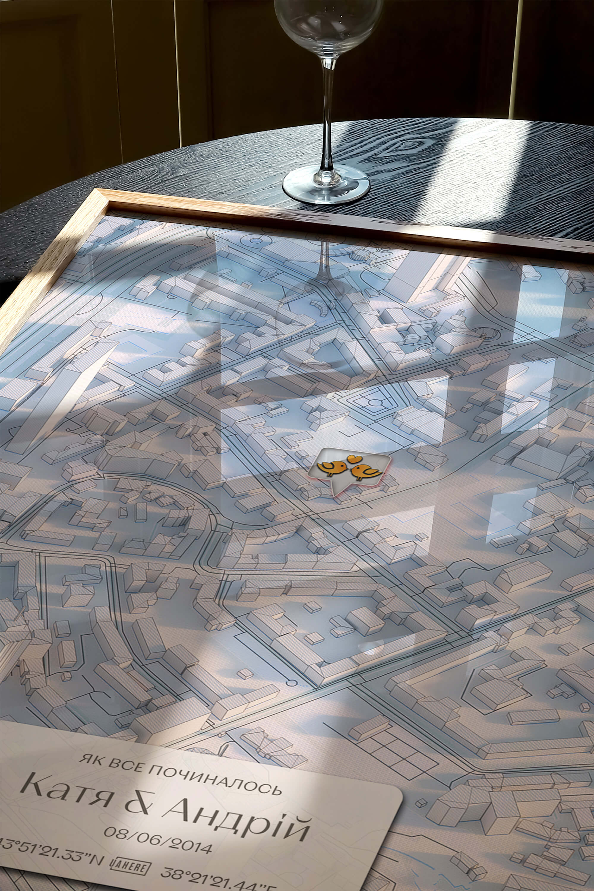 Мінімапа "Як все починалось" - стиль "Білий" | UAHERE