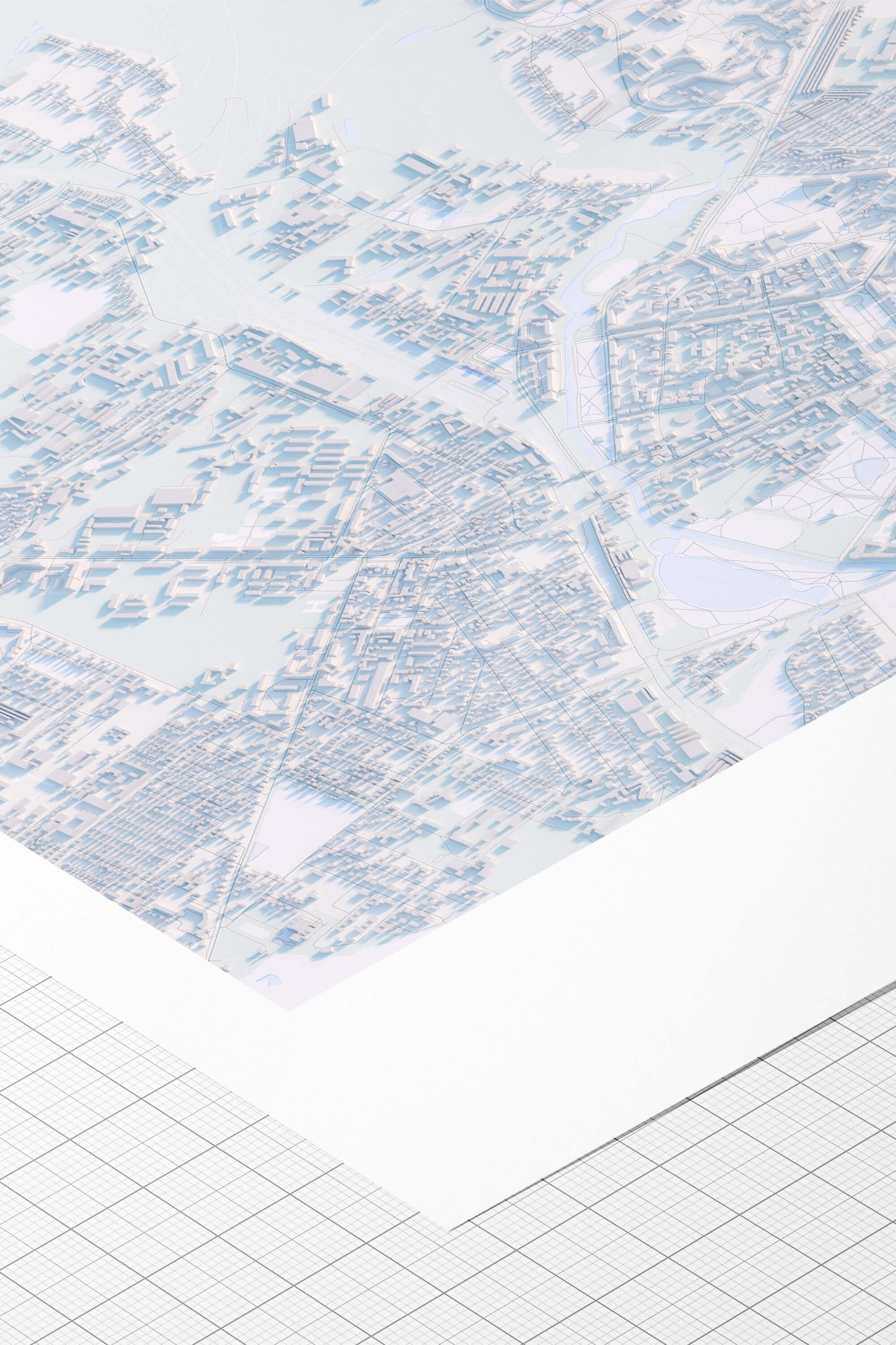 Преміум друк на папері hahnemuhle glossy 3д мапи Рівне