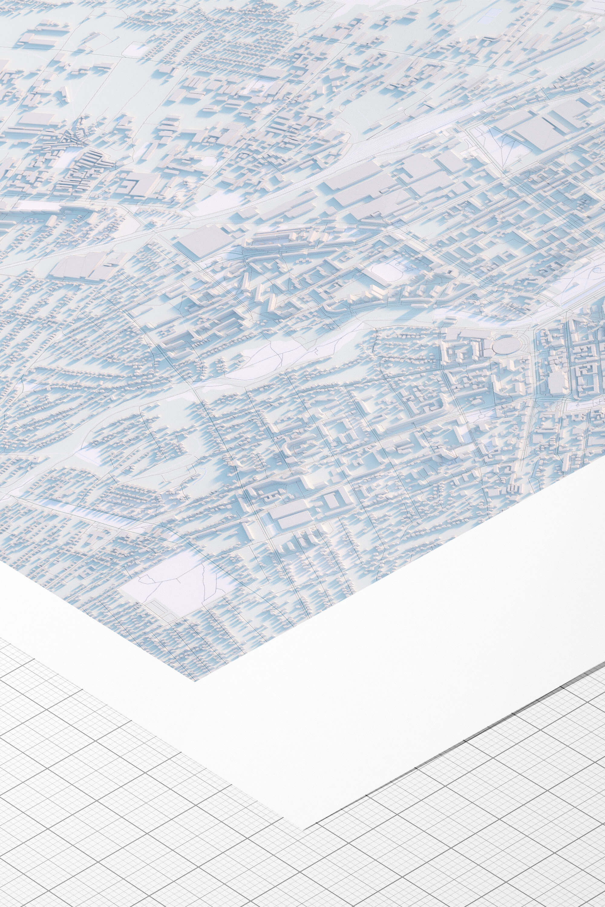 Преміум друк на папері hahnemuhle glossy 3д мапи Суми